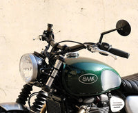 Classic round mirror - Black